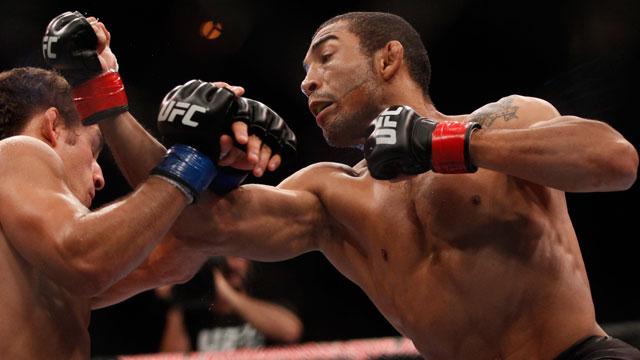 Jose Aldo (right) handed Chad Mendes (left) his first career loss at ...