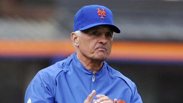 Three people with knowledge of the situation told The Associated Press on Saturday that Terry Collins is close to an agreement to stay on as the New York Mets manager. (AP/Kathy Kmonicek)