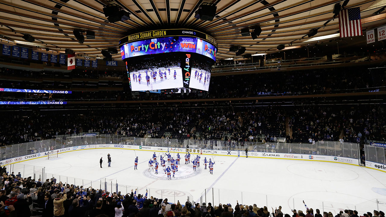 Rangers expect MSG to be rocking for Game 3