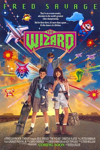 The movie post for 1989's The Wizard starring Fred Savage.