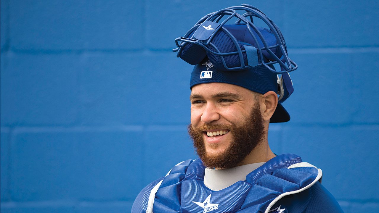 Blue Jays catcher Russell Martin (Rick Madonik/Toronto Star via Getty Images)