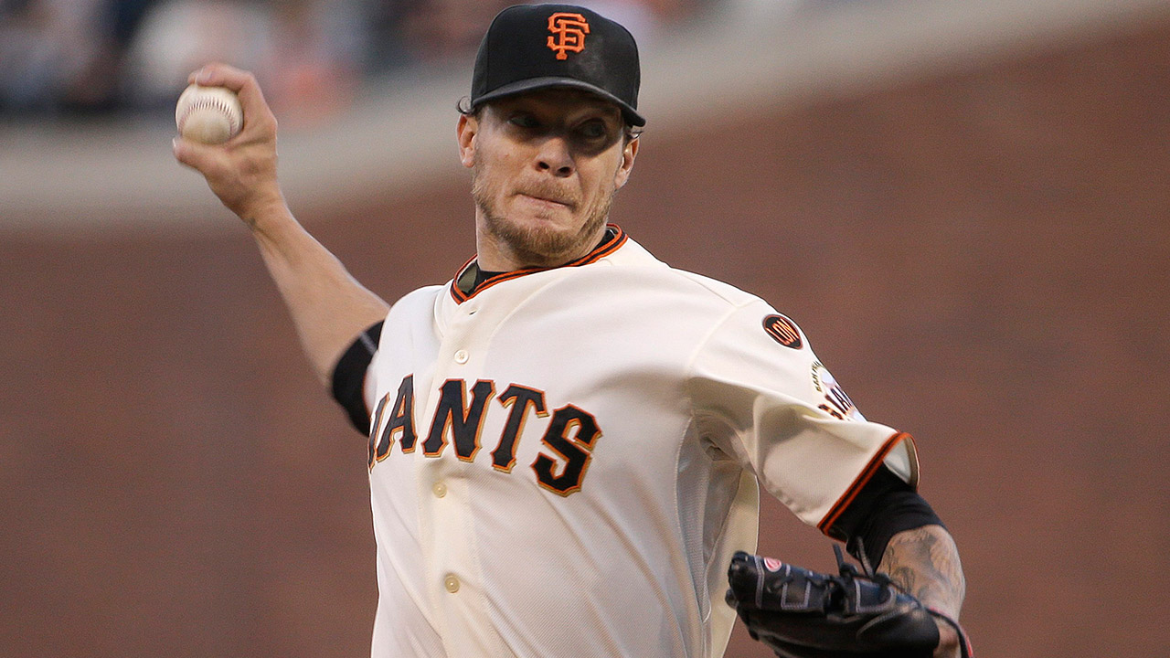 Jake Peavy; San Francisco Giants; MLB
