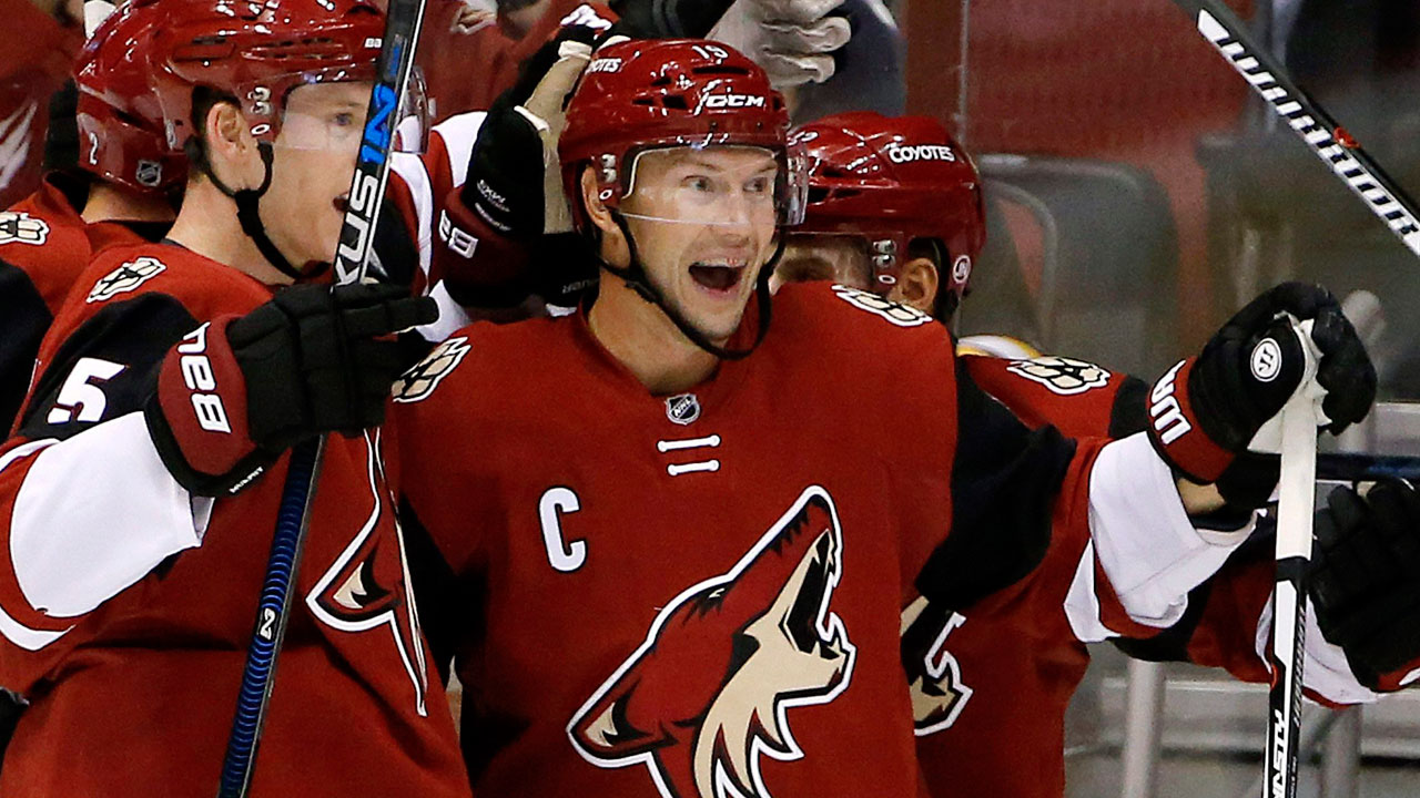 Shane Doan became the all-time leader in goals for the Coyotes franchise.