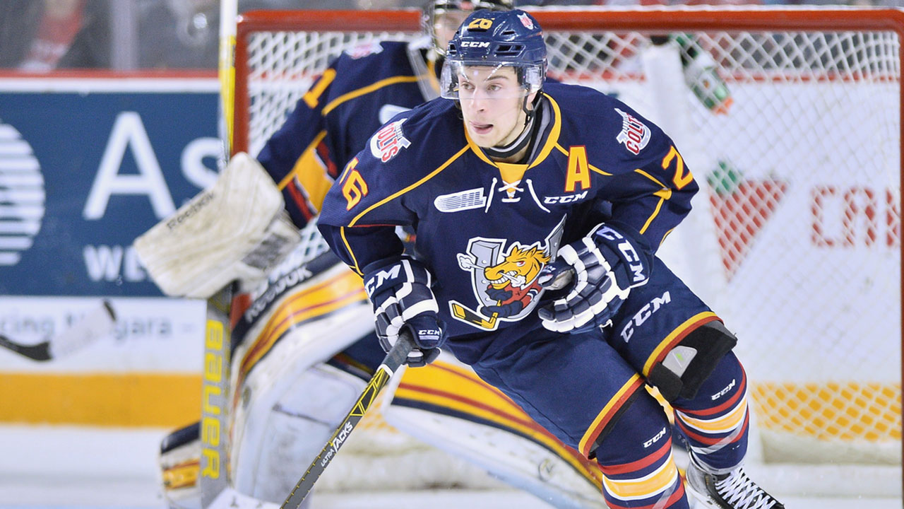 OHL; CHL; Barrie Colts; Andrew Mangiapane