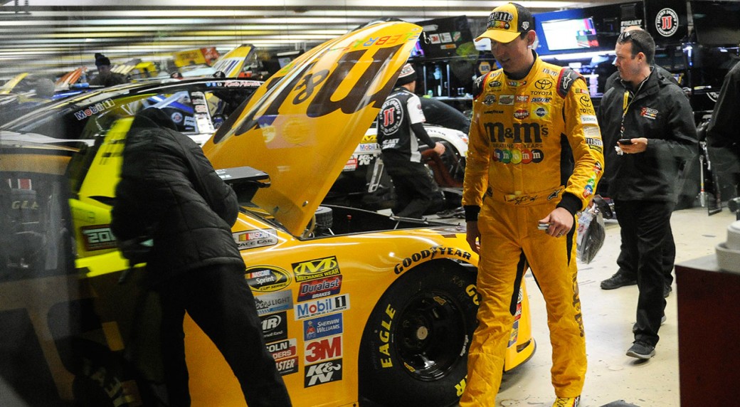 Kyle Busch turns fastest lap at Pocono for 2nd straight pole