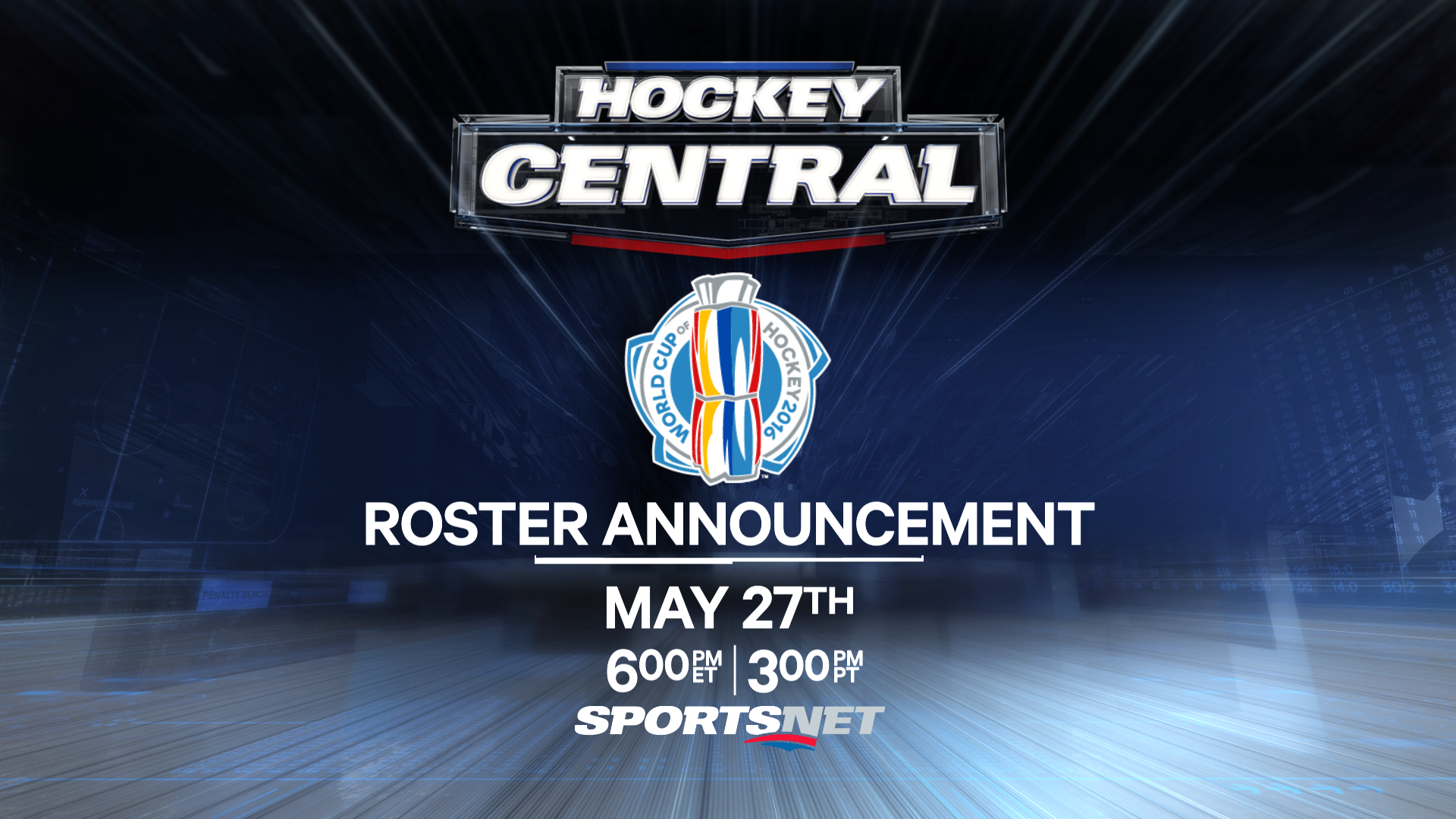 Hockey Central World Cup of hockey roster announcement.