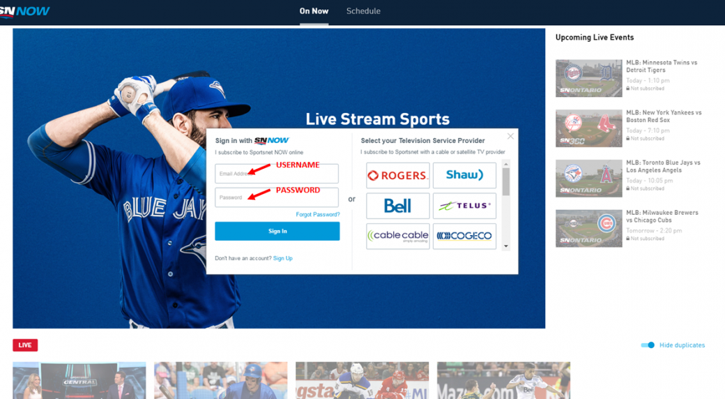 Stuck? How to successfully sign in to NOW