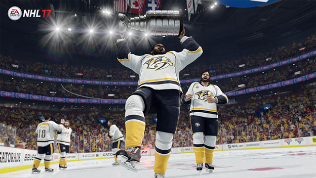 Subban, Predators beat Canadiens to win Stanley Cup in NHL 17 sim