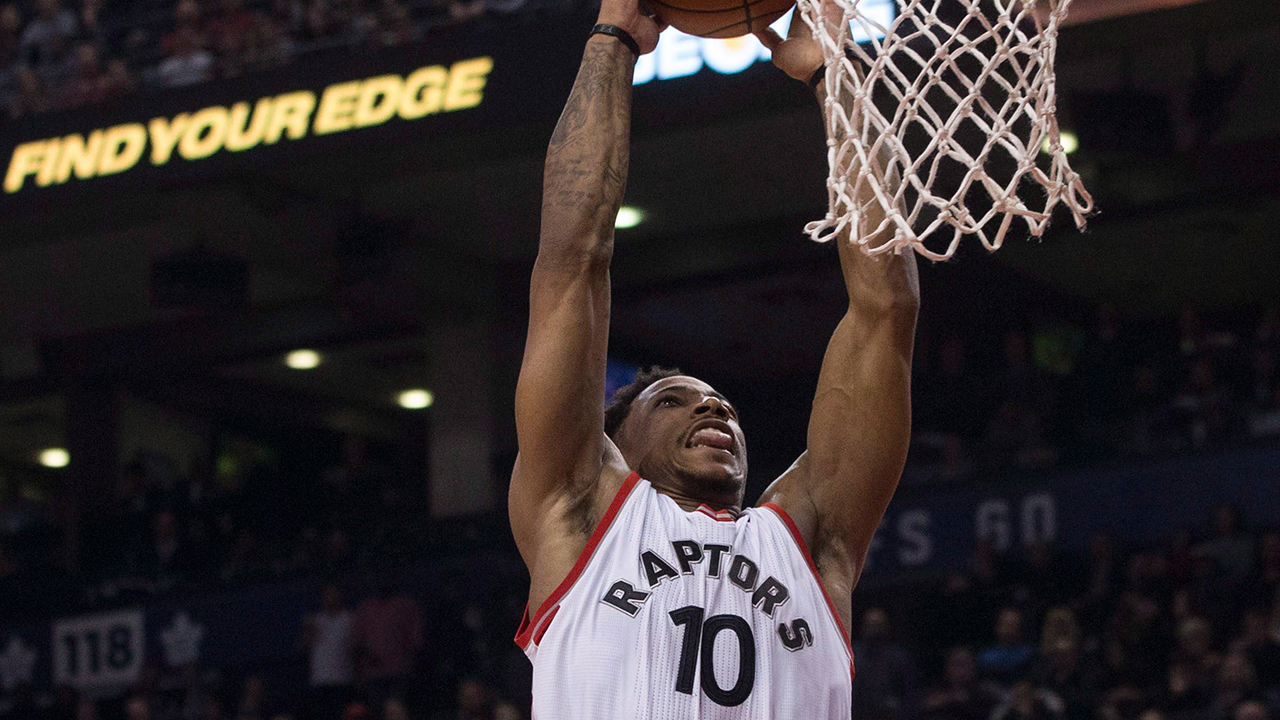 DeRozan scores 34 points, but Raptors fall to Hawks