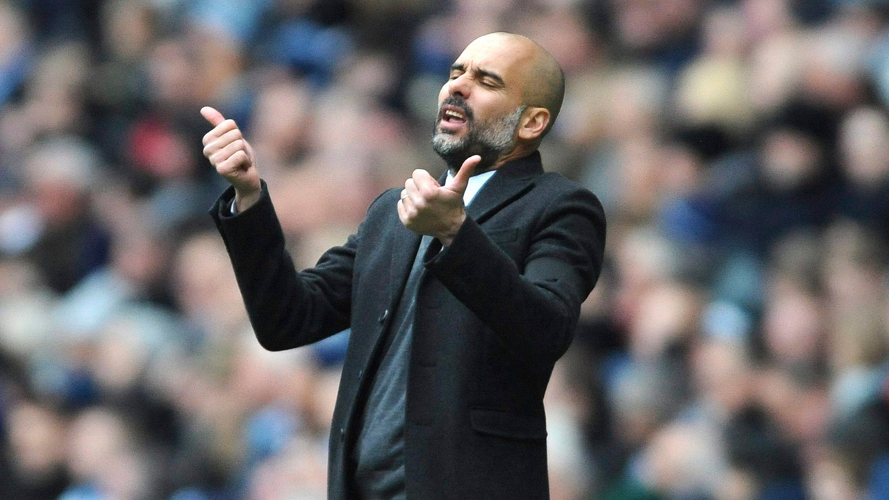 Guardiola unhappy with ball after Man City juggernaut halted