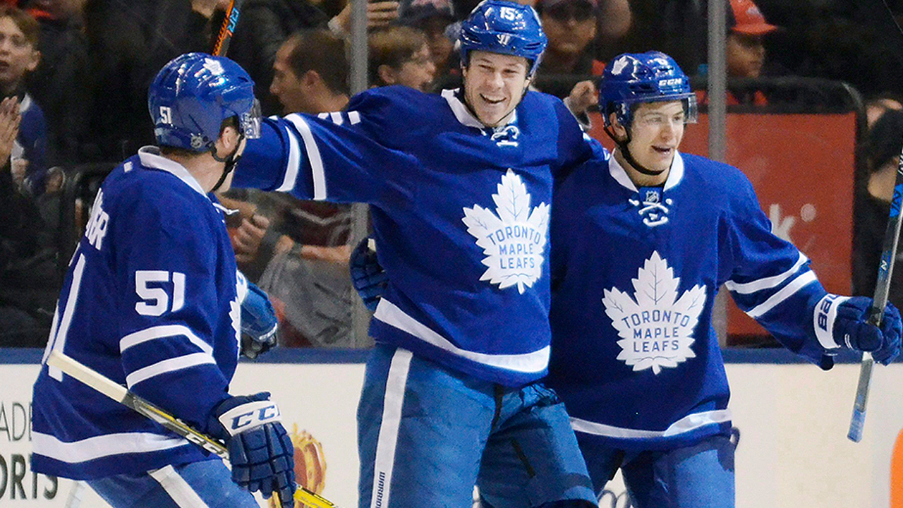 How Matt Martin has assumed a 'big brother' role with the Maple Leafs