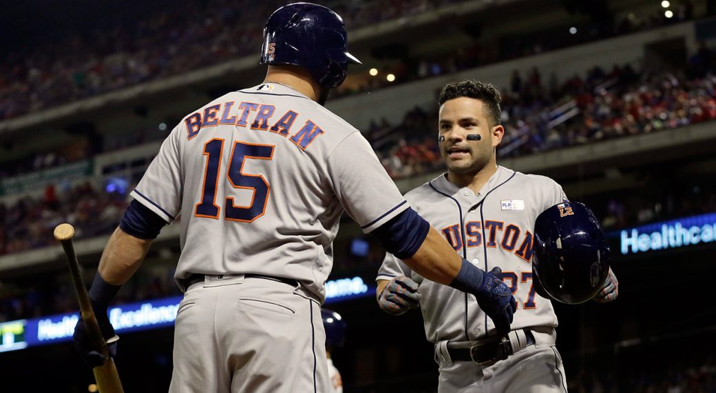 Astros score five runs in 9th to top Royals - Sportsnet.ca