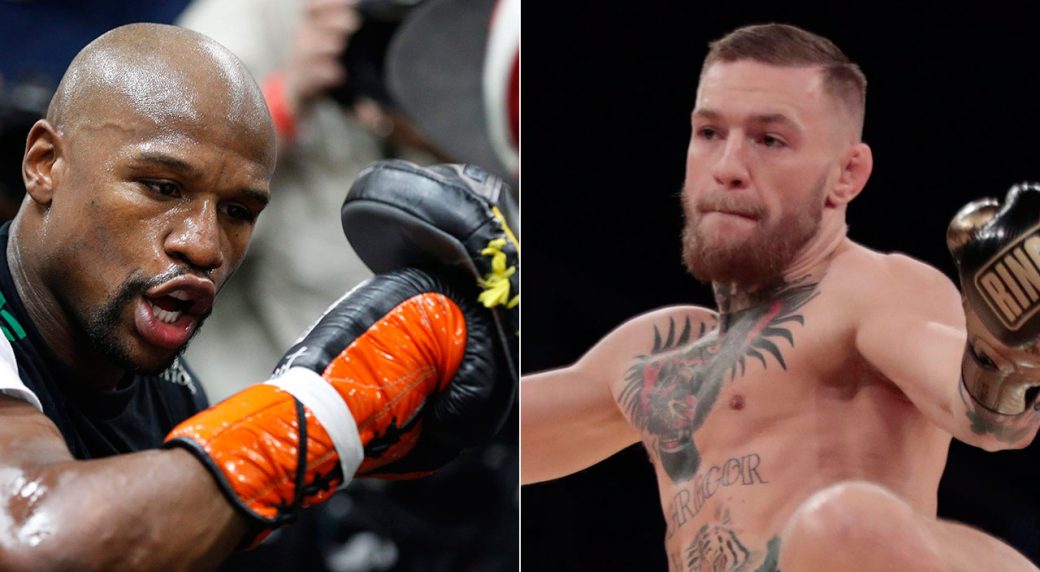 Video of Mayweather and McGregor training side by side is shocking