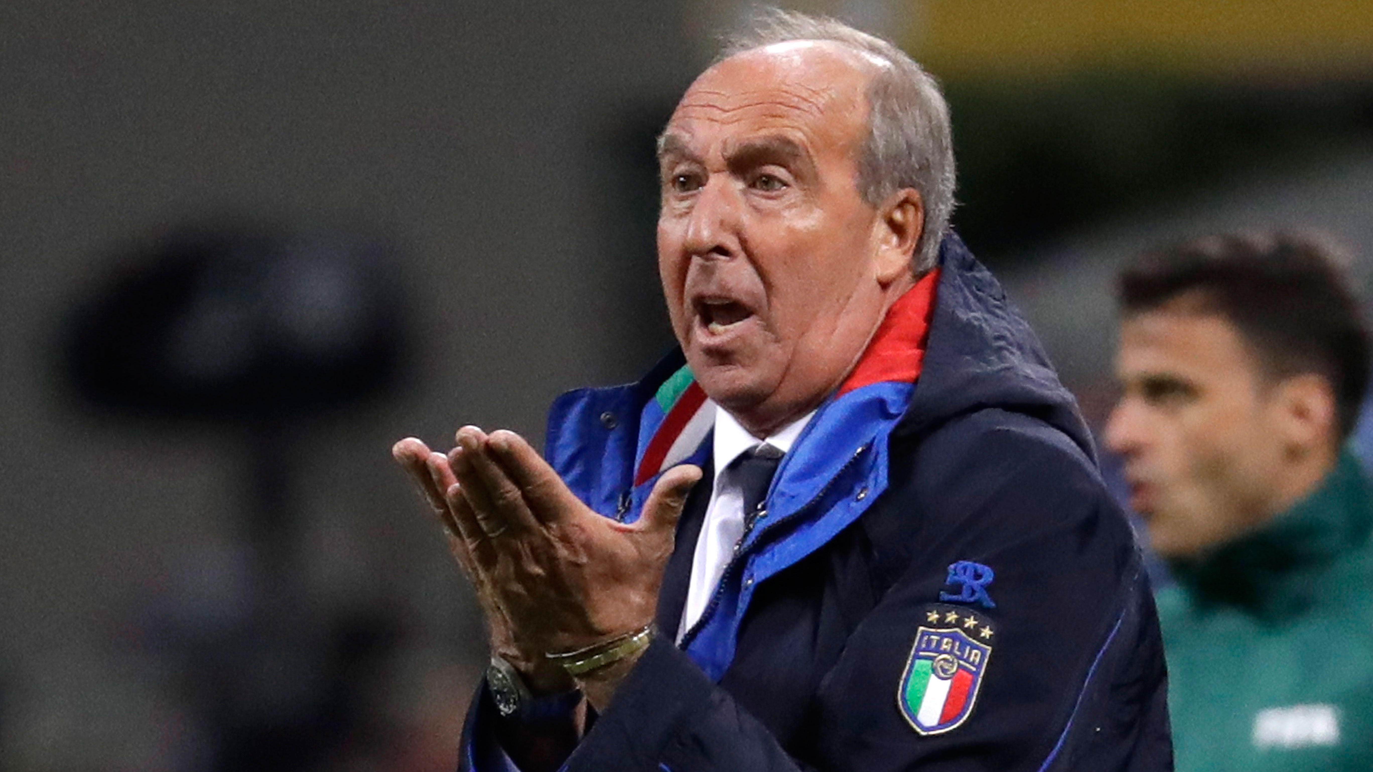 Italy coach Ventura fired after missing World Cup place