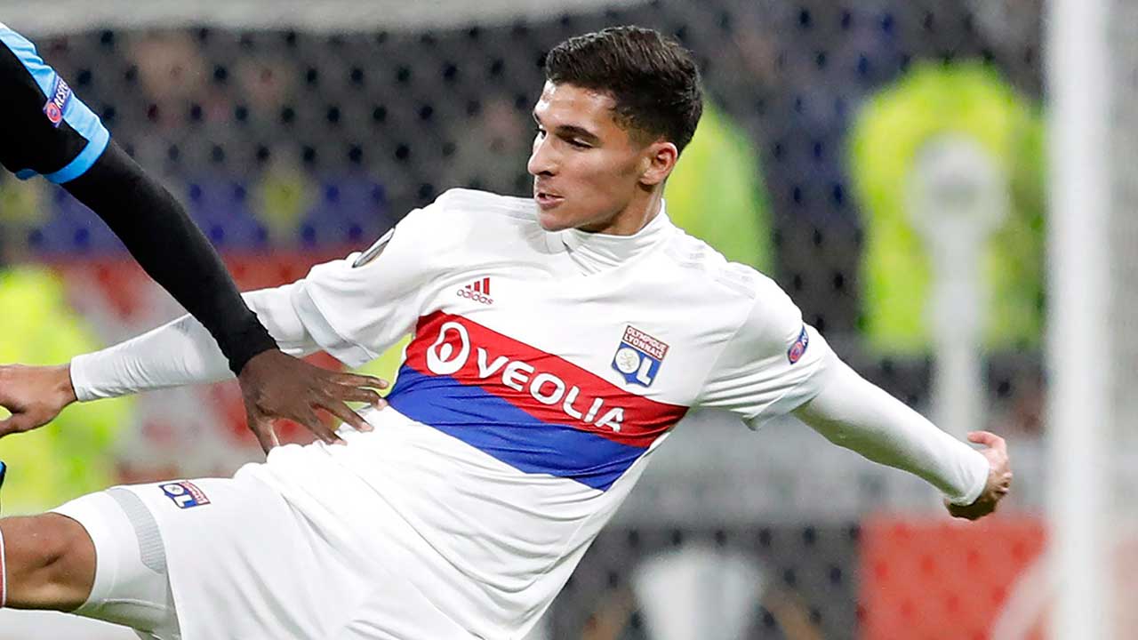 Rising star Aouar scores twice as Lyon beats Amiens