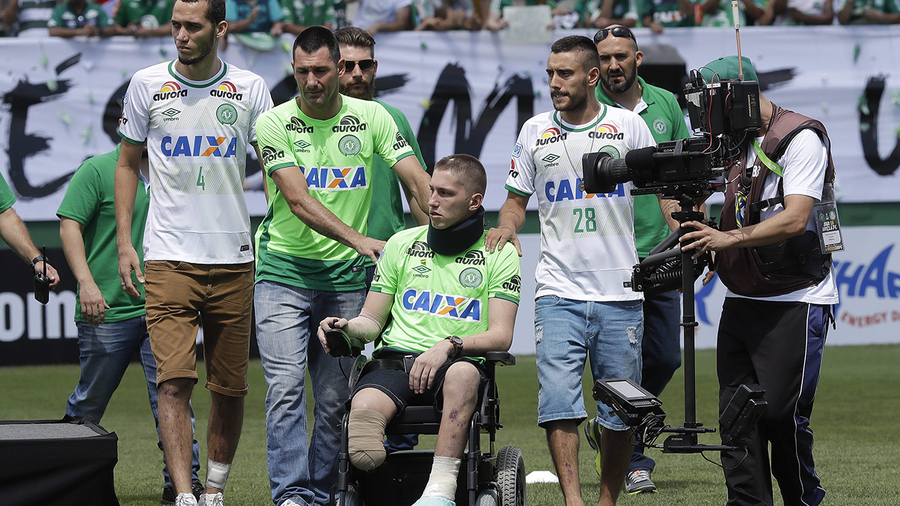 Chapecoense gets Copa Libertadores spot 1 year after tragedy