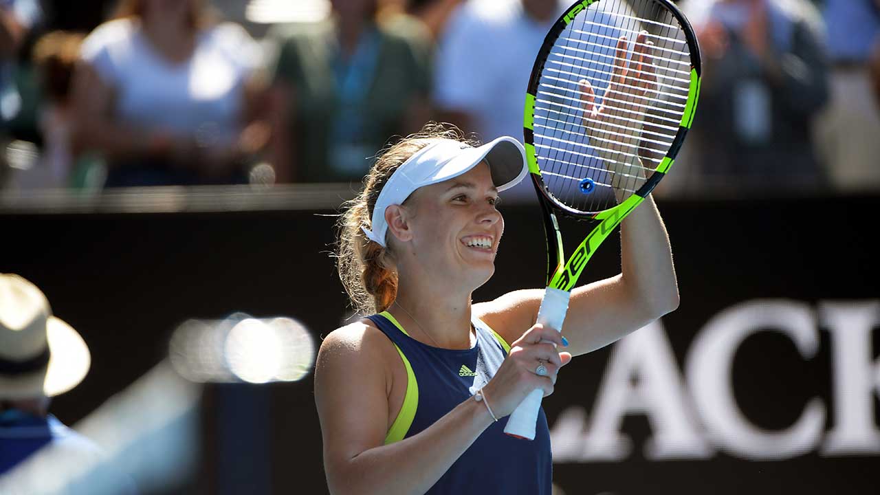 Wozniacki, Halep punch tickets to Australian Open final