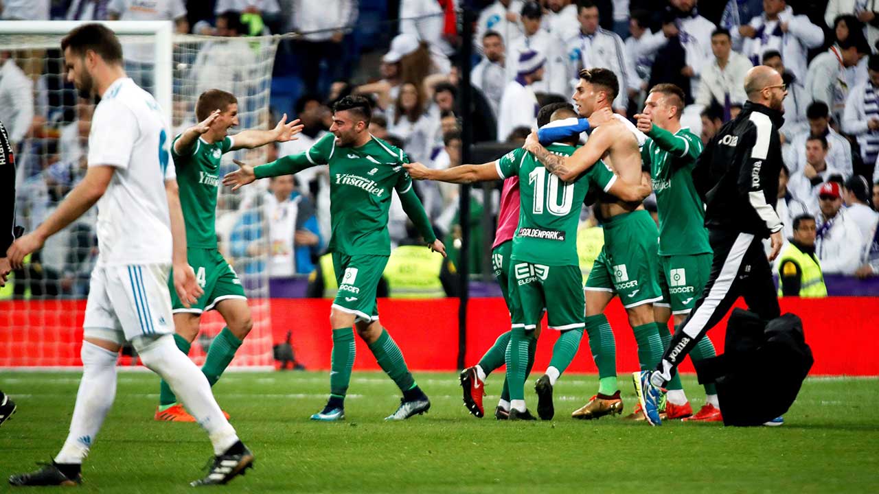 Real Madrid eliminated from Copa del Rey by Leganes