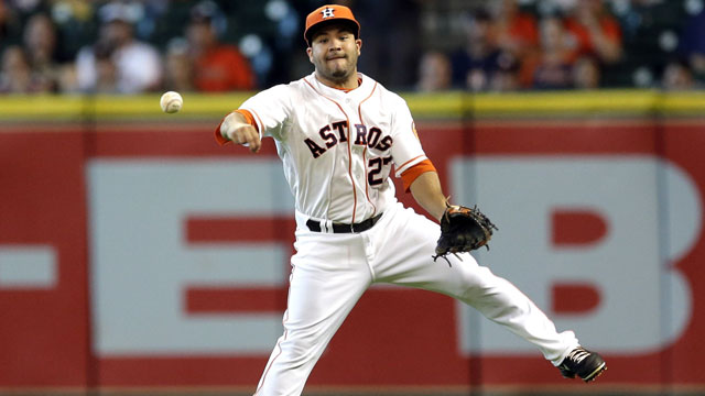 Houston Astros second baseman Jose Altuve. (AP/David J. Phillip)