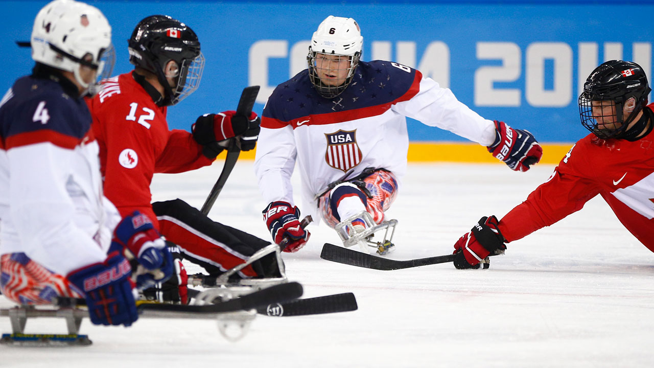 Canada bounced in Paralympic sledge hockey