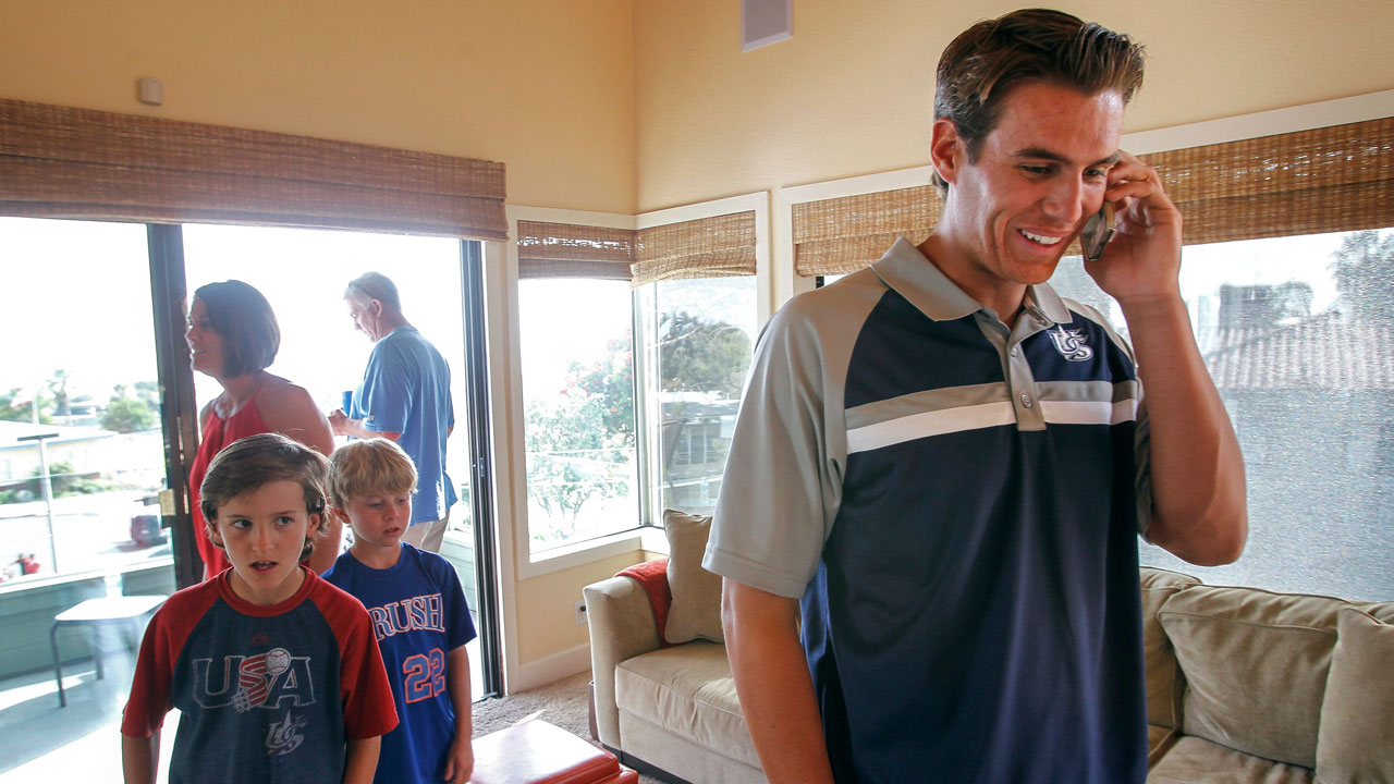 The Houston Astros have selected California high school pitcher Brady Aiken with the No. 1 pick in the Major League Baseball draft (Hayne Palmour IV//U-T San Diego/AP)