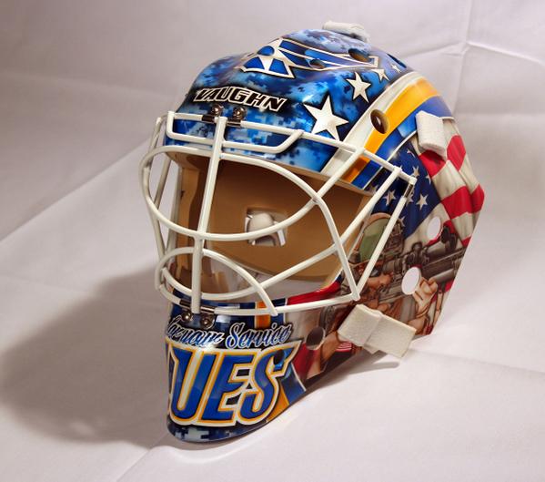 Elliott’s special mask honours war veterans