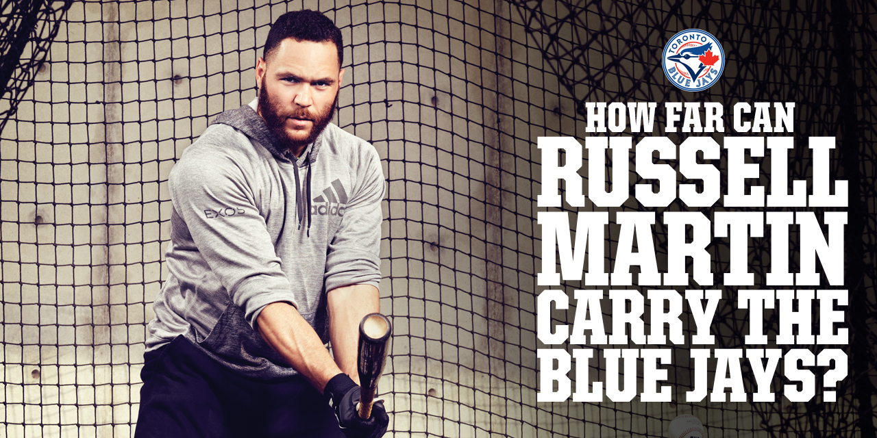 Toronto Blue Jays' Russell Martin: Dad plays 'O Canada' at