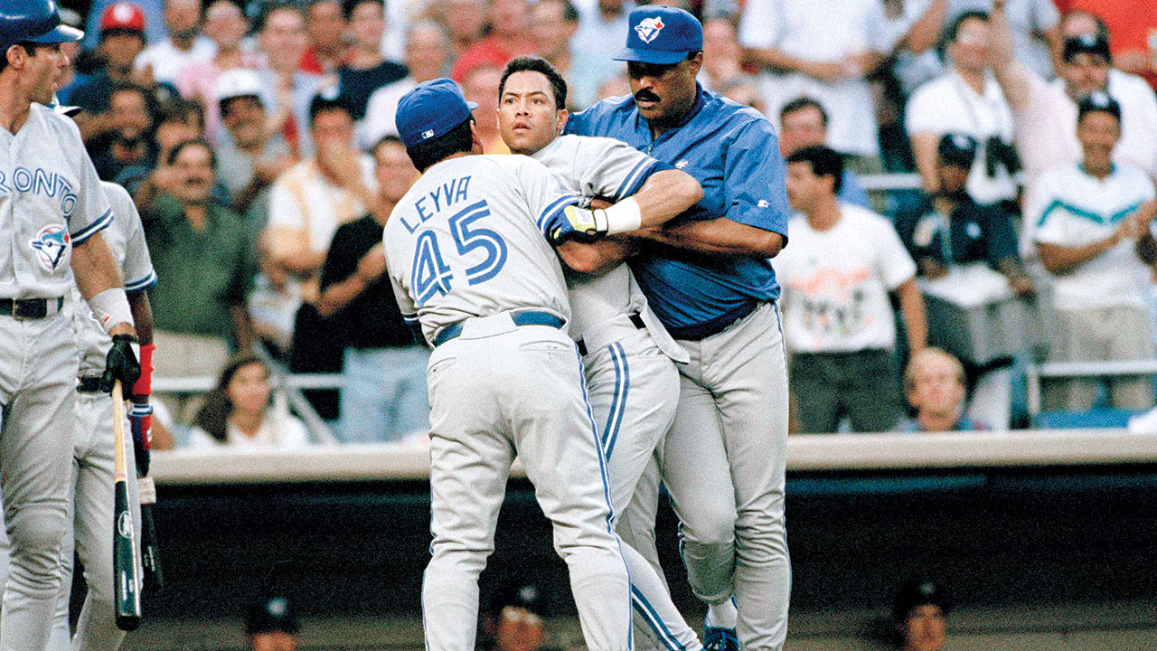 1992-93 Toronto Blue Jays World Series Autographed Framed Jersey