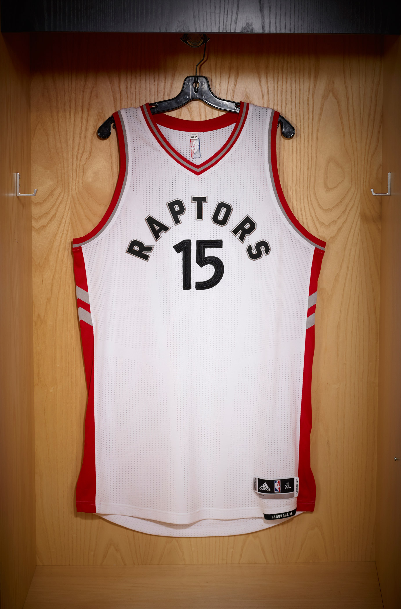 white raptors jersey