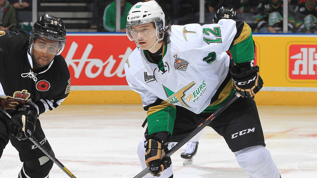 Julien Gauthier; QMJHL; Val-d'Or Foreurs; 2016 NHL Draft; Carolina Hurricanes; Sportsnet