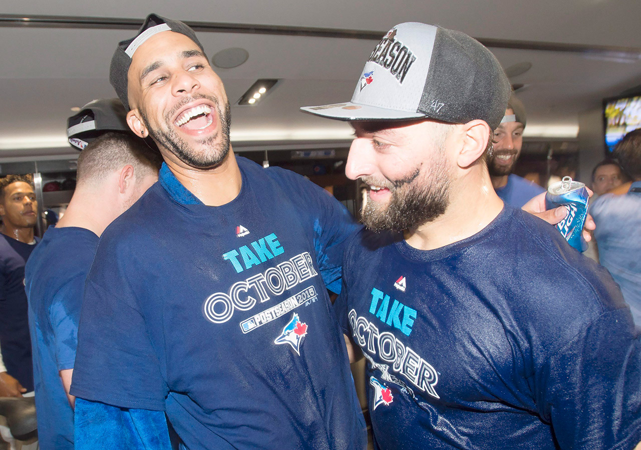 Blue Jays celebrate first playoff berth in 22 years