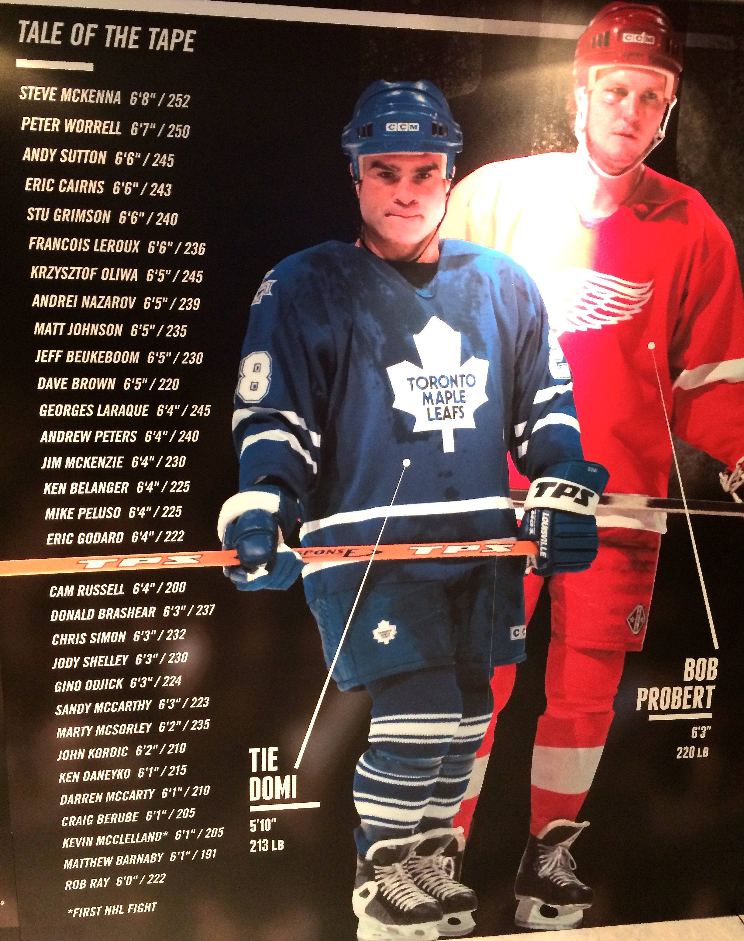 photos of Tie Domi