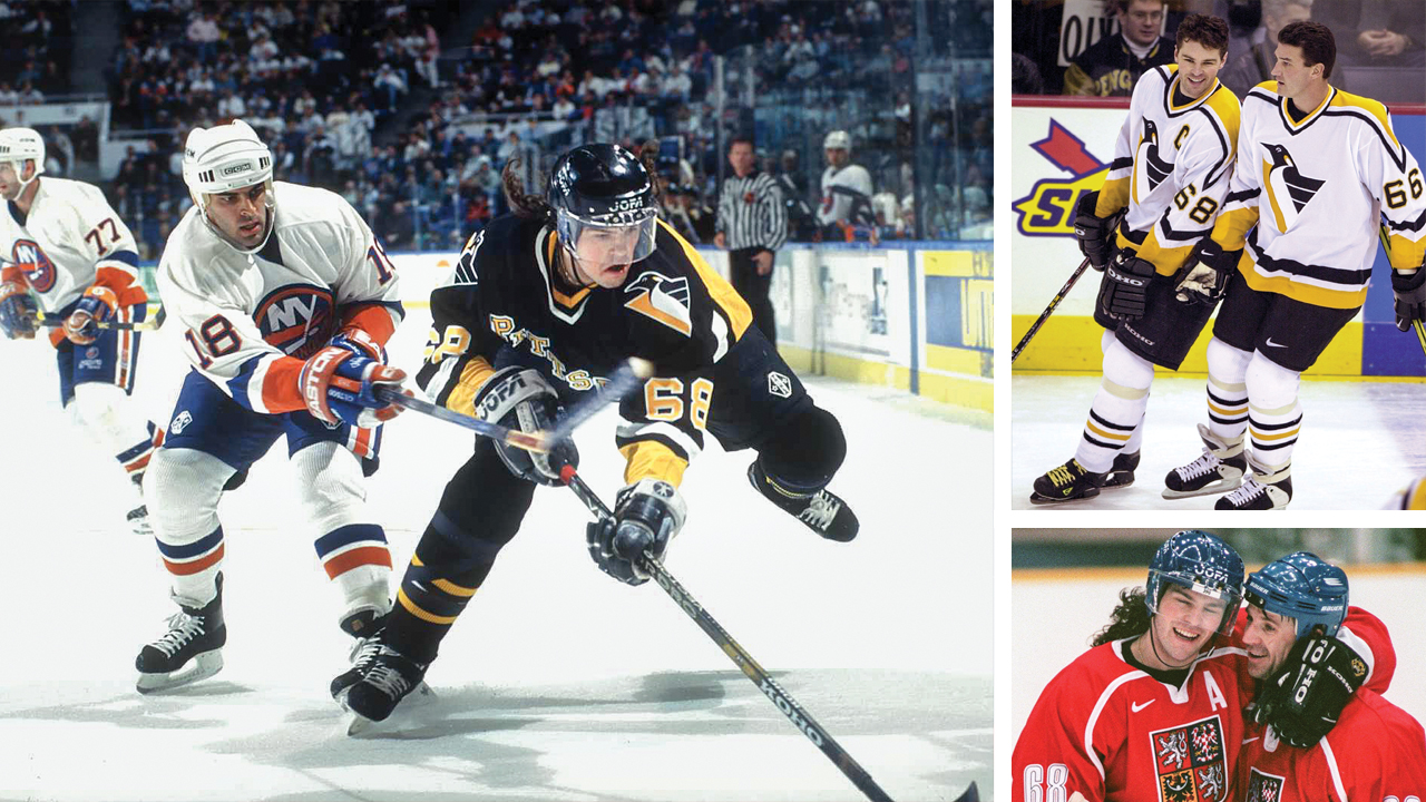 The world was very different in 1990, when Jagr scored his 1st NHL