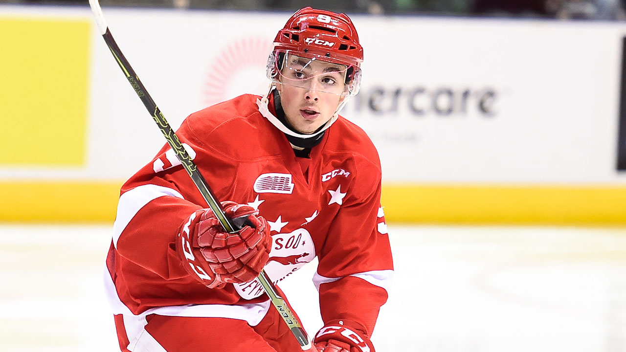 Zach Senyshyn; Sault Ste. Marie Greyhounds; Boston Bruins; 2015 NHL Draft; CHL; OHL; Sportsnet