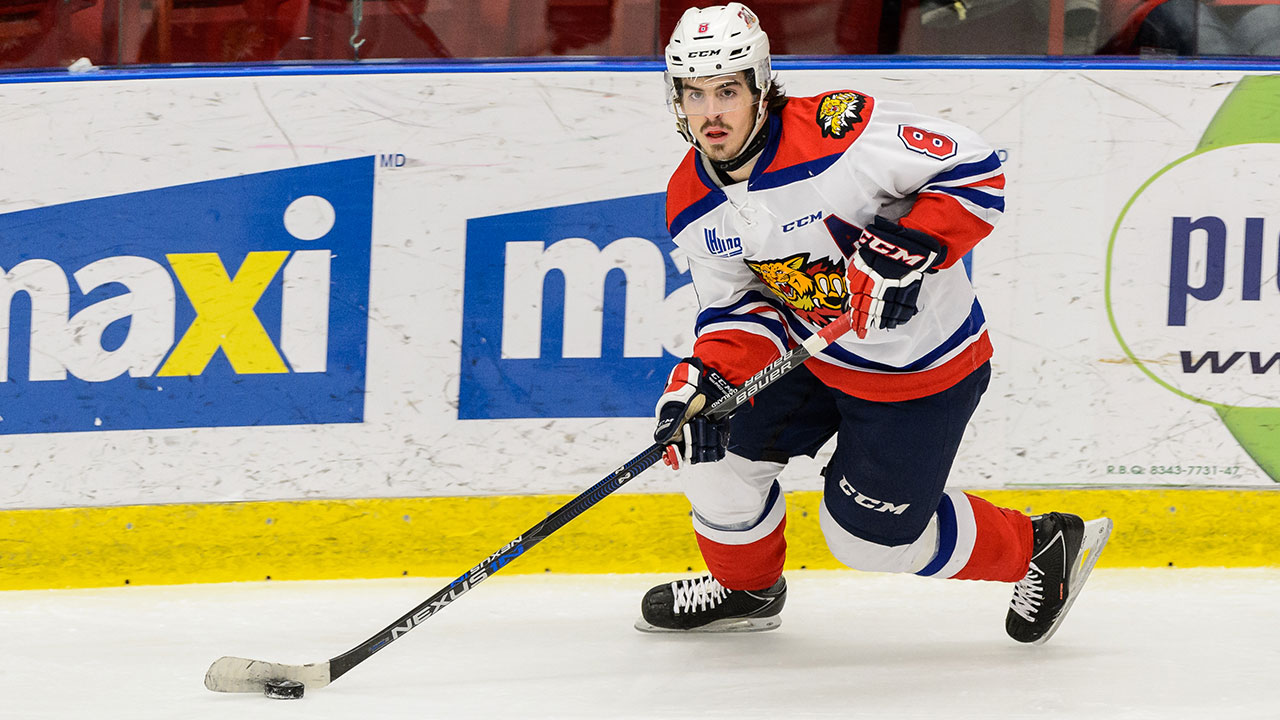 Conor Garland; Moncton Wildcats; QMJHL; CHL; Phoenix Coyotes; 2015 NHL Draft; QMJHL Playoffs