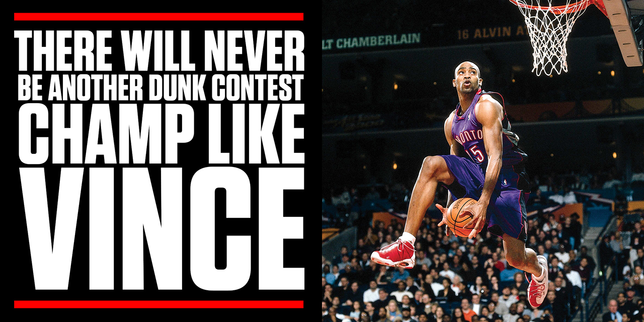 Vince Carter, the savior the dunk contest needed 