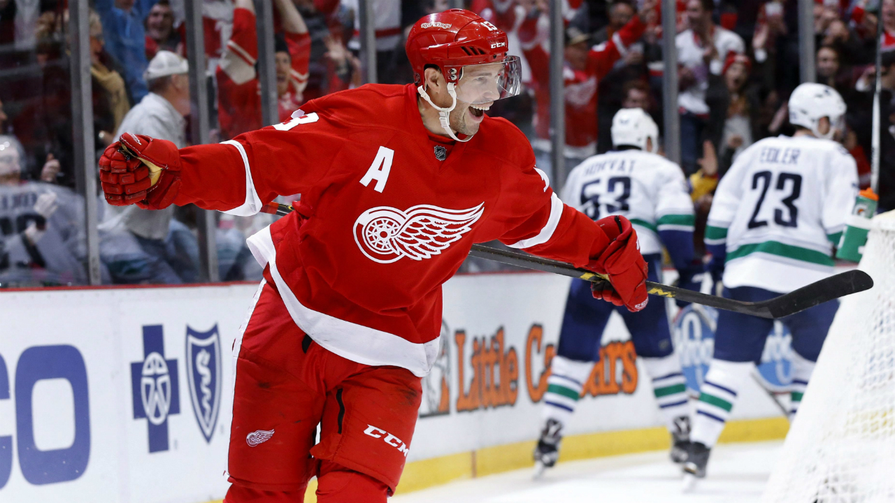 Pavel Datsyuk was drafted in the sixth round, so naturally you can freak out over any draft pick your team trades/acquires. (AP Photo/Paul Sancya)