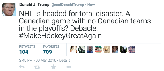 nhl tweets