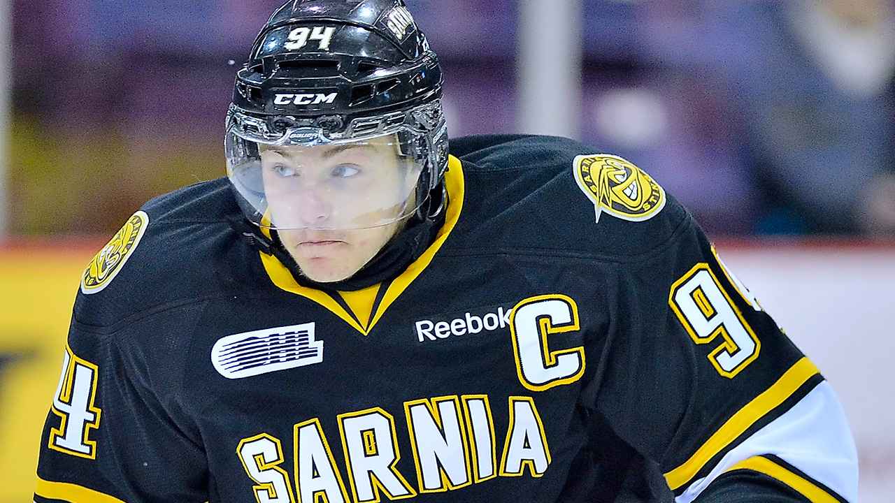 Alex Galchenyuk; Sarnia Sting; OHL; CHL; Montreal Canadiens; 2012 NHL Entry Draft