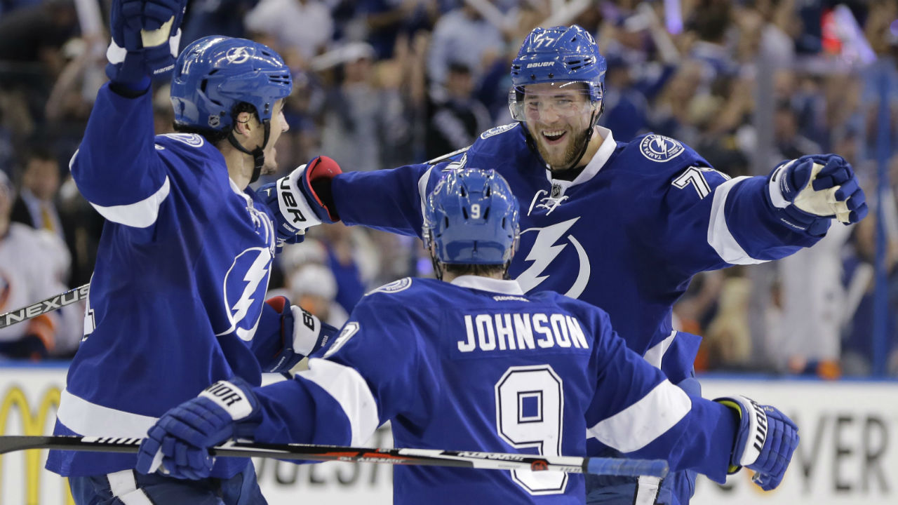 Tyler Johnson scores pair; Lightning even series with Islanders | 1...