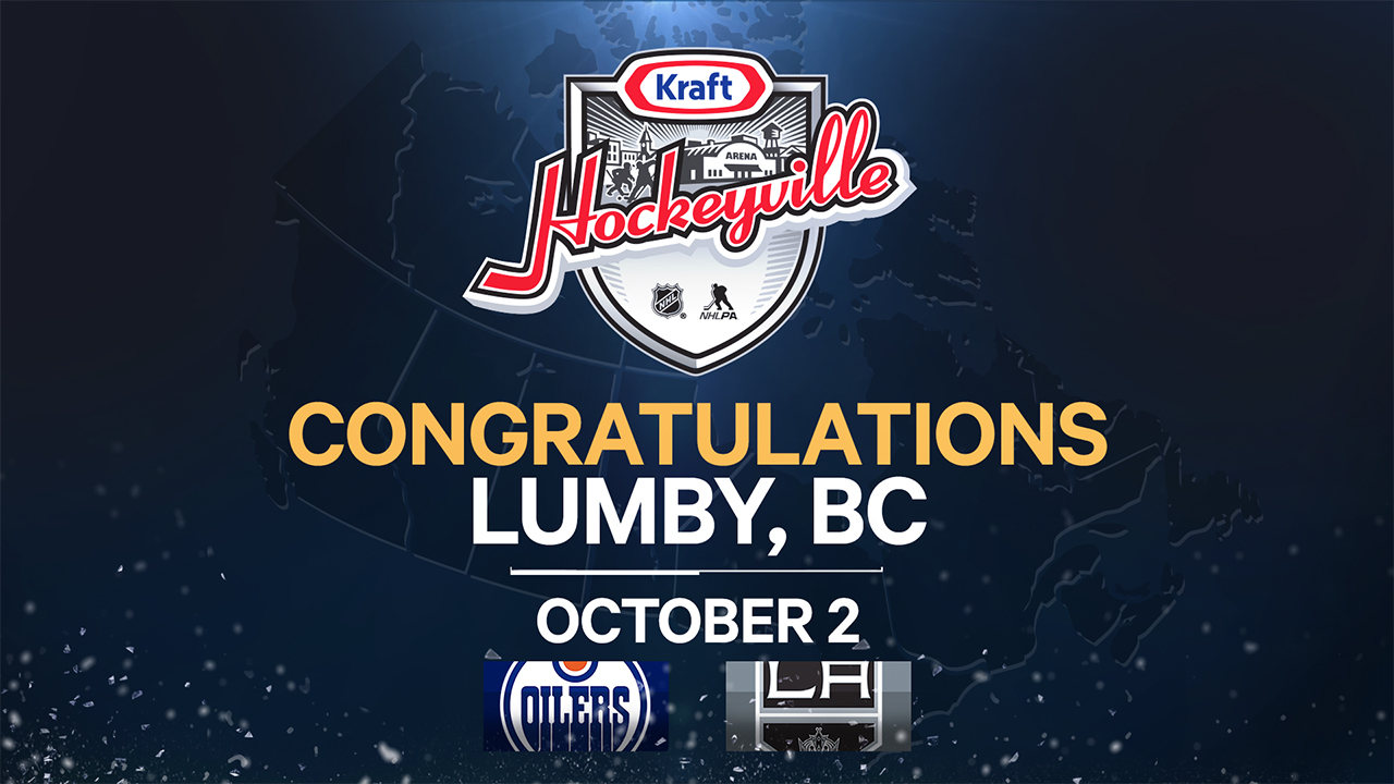 lumby hockeyville nhl game