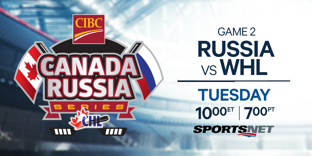 CIBC Canada-Russia Series; WHL; Russia; Game 2