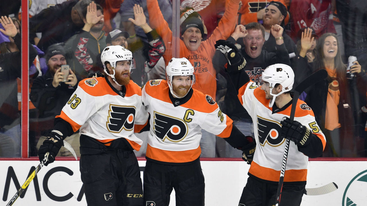 Voracek scores winner in OT, Flyers edge Red Wings | 15 Minute News