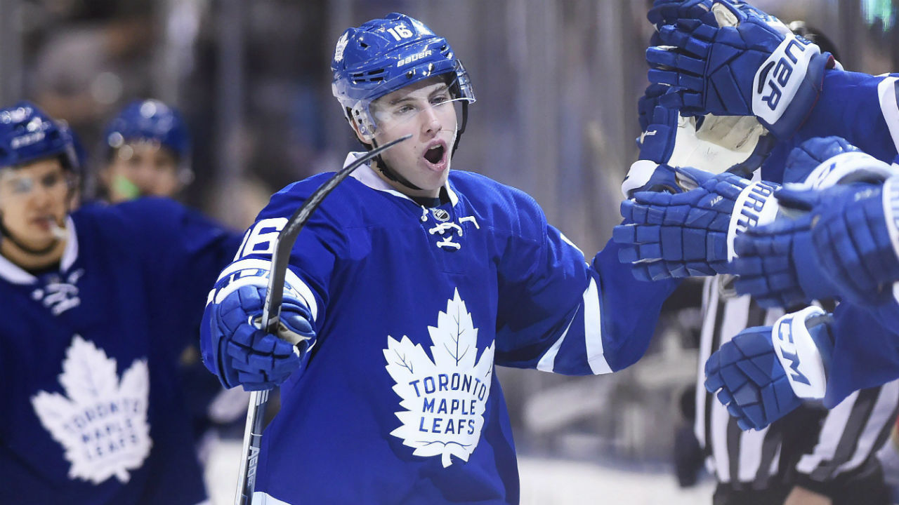 Toronto Maple Leafs centre Mitchell Marner. (Nathan Denette/CP)