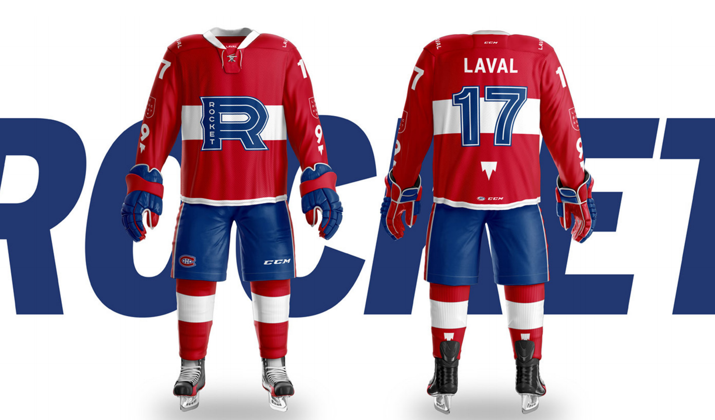 Laval Rocket jerseys, The Laval Rocket (French: Rocket de L…
