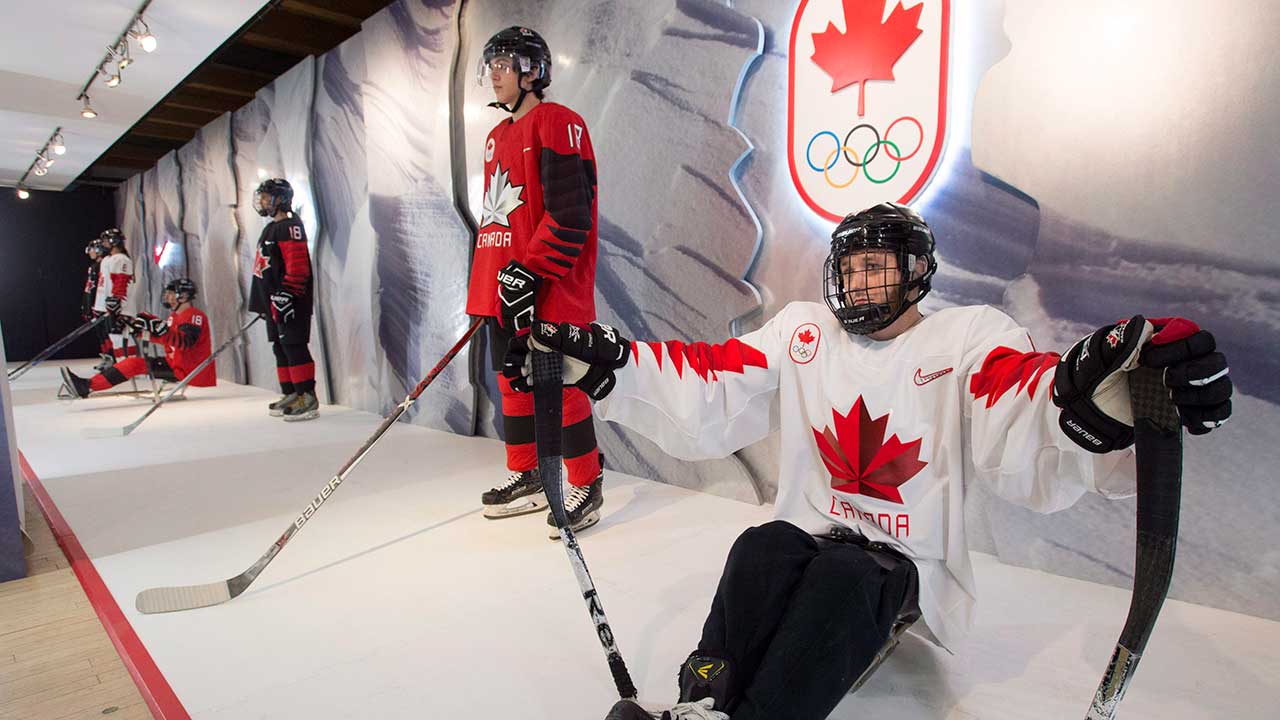 Canadian Olympic hockey jerseys for 2018 Pyeongchang Games