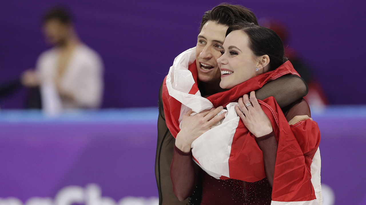 Tessa Virtue and Scott Moir