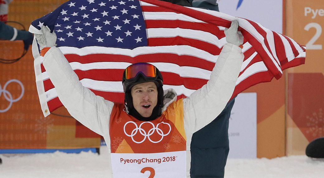 Shaun White soars to 3rd Olympic halfpipe gold medal