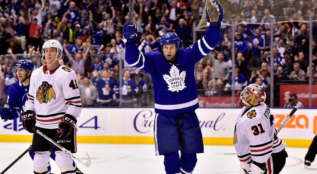 Capitals defeat Maple Leafs outdoors at Navy