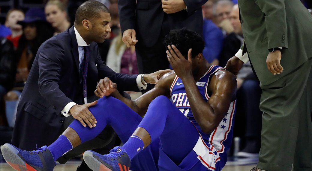 Image result for injury embiid